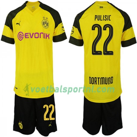 Borussia Dortmund PULISIC 22 Kind Thuis Tenue 2018-19